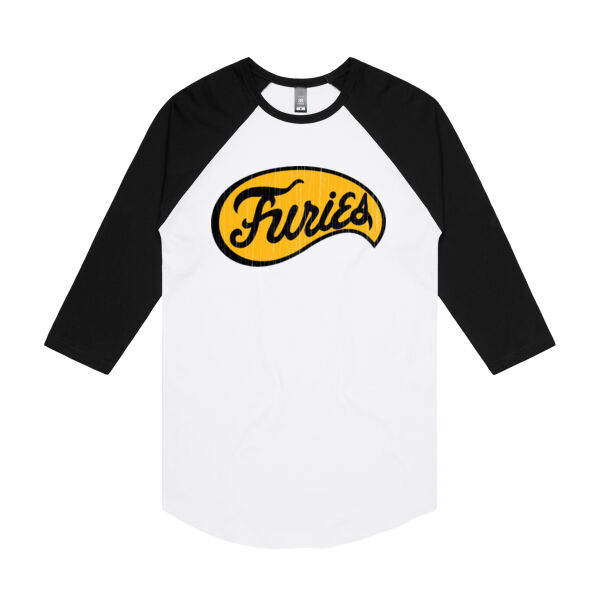 BASEBALL FURIES - Raglan Tee Thumbnail
