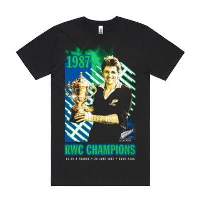RWC 87 CHAMPS BLACK - Block Tee Thumbnail