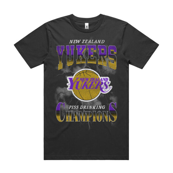 NZ YUKERS CHAMPS - Block Tee Thumbnail