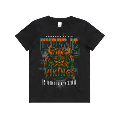 U12 VIKINGS NZJRF - Kids/Youth Tee Thumbnail