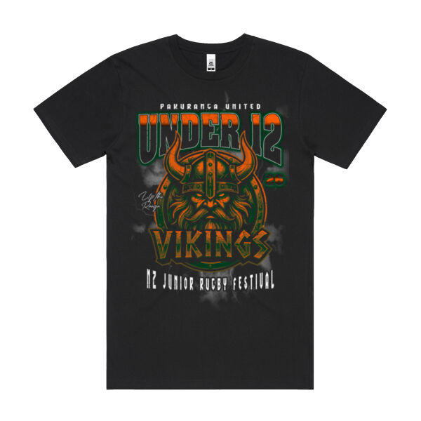 U12 VIKINGS NZJRF - Block Tee Thumbnail