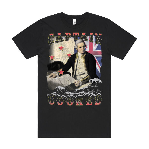 CAPTAIN COOKED - Block Tee Thumbnail