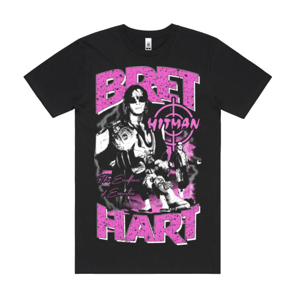 BRET HART - Block Tee Thumbnail