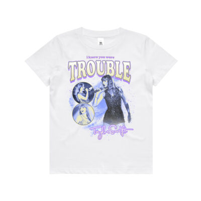 TAYLOR SWIFT TROUBLE - Kids/Youth Tee Thumbnail