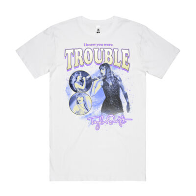 TAYLOR SWIFT TROUBLE - Block Tee Thumbnail
