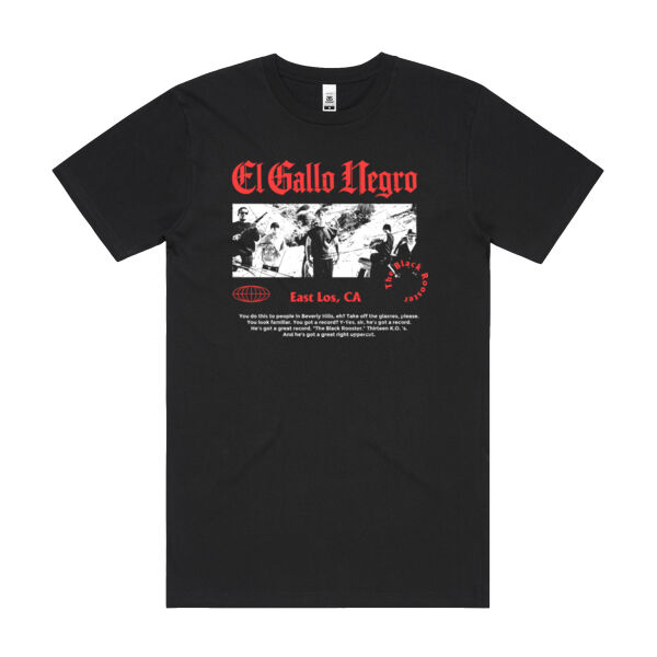 EL GALLO NEGRO BLACK - Block Tee Thumbnail